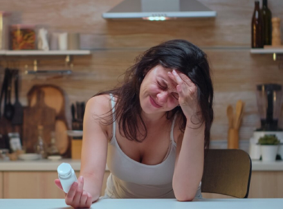 Woman with Headache