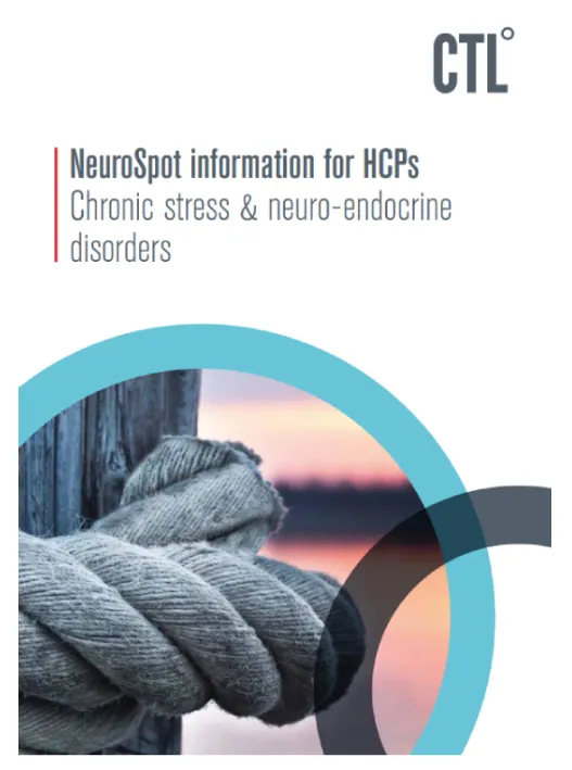 Cover image highlighting NeuroSpot info on chronic stress and neuroendocrine disorders
