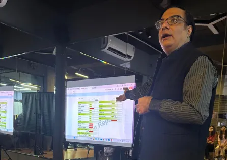 diagnostic test training conducted by Mr. Neeraj Arora